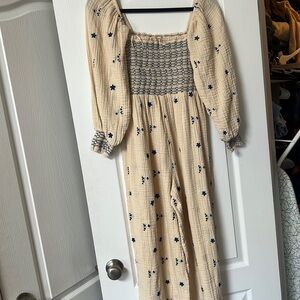 Free people dahlia jumpsuit